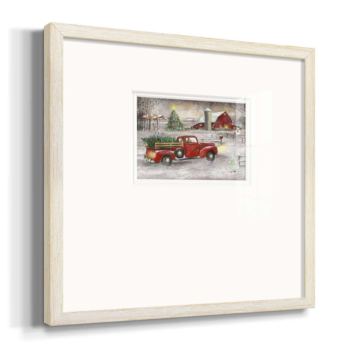Making Christmas MemoriesPremium Framed Print