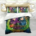 thumbnail image 5 of Descendants Themed Bed Sheet Set Three Piece Set 53x79 In ches Comfortable And Skin Friendly Unique Design Creating A Star Studded Night Home Decor Gifts For Family Friends fans, 5 of 6