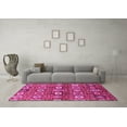 thumbnail image 3 of Ahgly Company Indoor Rectangle Oriental Pink Industrial Area Rugs, 7' x 9', 3 of 4