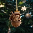 thumbnail image 4 of Forest Animals Christmas Decoration Acrylic Flat, 4 of 4