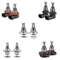 thumbnail image 3 of Riwesomey 2 uds bombilla LED a prueba de polvo faro de coche faro de motocicleta faros antiniebla automáticos 9005 9006 24V 80W luz accesorios de Type2 NO2 Riwesomey VI016273-03, 3 of 6