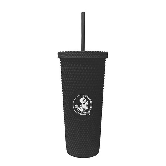 Logo Brands FL State Black 24 oz Studded Tumbler