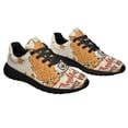 thumbnail image 6 of Thanksgiving WeStVirginia Thankful Grateful And Blessed Halloween Pumpkin Fall Shoes Sneakers Black Size 4.5, 6 of 7