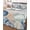 Blue Beige, variant on Quilts Queen Size Bedding Set, Navy Blue Coastal Reversible Summer Quilt 3 Pieces, Shell Starfish Coral Nautical Summer Beach Lightweight Bedspreads Coverlets with 2 Pillow Shams for All Seasons