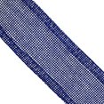 thumbnail image 5 of Royal Blue Burlap Ribbon 1.5 Inch 2 Rolls 20 Yards Unwired Rustic Jute Ribbon for Crafts, Mason Jars, Weddings, Party Decoration; by Mandala Crafts, 5 of 5