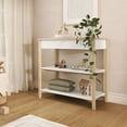 thumbnail image 6 of Dream On Me Owen Changing Table in Vintage White Oak, JPMA Certified, with two bottom shelves for storage, 6 of 7