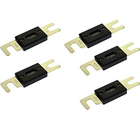 30 Amp ANL Inline Fuse Car Audio for Fuse Holder (5 Pack)
