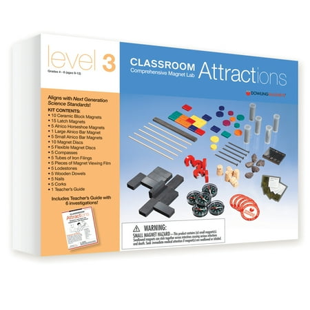 UPC: 0094051313035 | Dowling Magnets Permanent Magnet Activity Kits Level 3