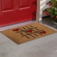 thumbnail image 5 of Valentines Welcome Heart Door Mat 24"*16" Heart Coir Floor Mat Red Heart Mat Love Heart Valentines Door Mat Non-Slip Outdoor Welcome Mats Welcome Mats Valentine's Day Rug Home Bathroom Decor, 5 of 6
