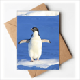 thumbnail image 1 of Cute White Penguin Science Nature Picture Greeting Cards You are Invited Invitations, 1 of 3