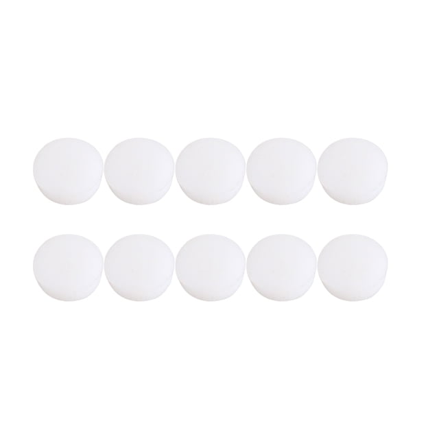 EeaseCA 10Pcs Copper Flute Sound Hole Plug Rubber Replacement Flute Sound Plugs Instrument Accessory (CF99)