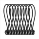 thumbnail image 5 of 200 Piezas Cuerdas EláSticas con Bolas, Lazos EláSticos Lazos para Carpas Pancartas de Tiendas, Postes de Bandera, Lona (Negro), 5 of 5