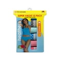 thumbnail image 3 of Women's Heather Low Rise Brief Panties - Special Value 12 Pack, 3 of 6
