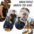 thumbnail image 6 of TRIPGEAR Large 60L 2-in-1 Convertible Sports Bag, Multi-functional Travel Duffle with Shoe Compartment for Daily Use, 6 of 7