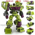 thumbnail image 1 of JINBAO-Figuras de acción 6 en 1 de TransFormers para niños, juguetes de TransFormers de Anime Devastator de 50cm, Robot G1, regalo, 1 of 4