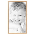 thumbnail image 2 of ArtToFrames 21" x 37" Red Oak Wood Picture Frame, 21x37 inch Brown Wood Poster Frame (WOM-4878),  Pack, 2 of 7