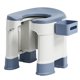 thumbnail image 4 of Asiento de inodoro Salvador silla de baño en cuclillas con alfombrilla taburete para inodoro compacto antideslizante orinal para adultos Azul 42cm, 4 of 9