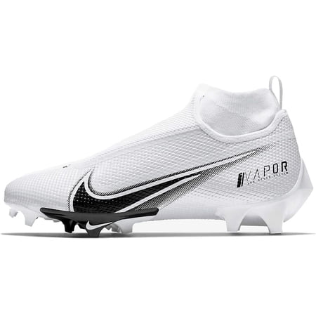 Nike Vapor Edge Pro 360 Mens Football Cleat 10 White/Black