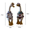 thumbnail image 3 of kurtrusly Playful Duck Statue Crafts Animal Model Decoration for Backyard Ornaments, 3 of 6