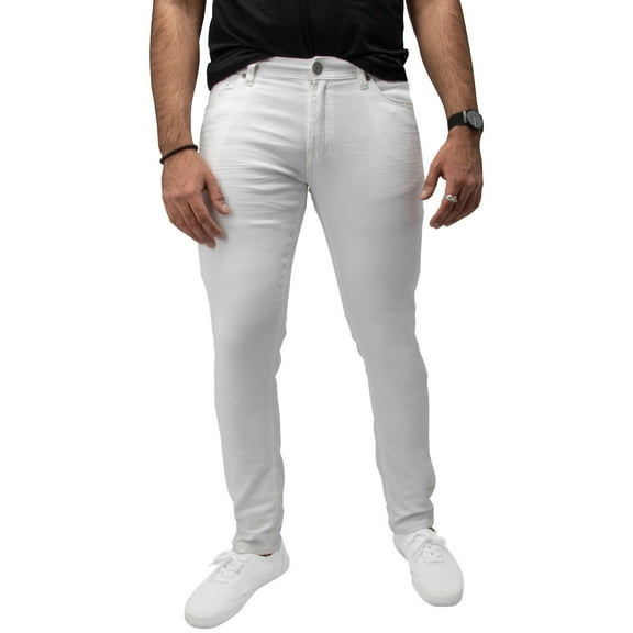 X RAY JEANS Mens Stretch Commuter Pants, Optic White, 32X32