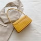 thumbnail image 5 of Bolso de moda para mujer Bolso con estampado de cocodrilo Bolsos de mano Bolso de cuero PU (Amarillo) Sywqhk Para Estrenar, 5 of 6