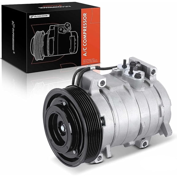 A-Premium AC Compressor with Clutch Compatible with Honda Accord 2003-2007 Coupe Sedan L4 2.4L