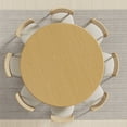 thumbnail image 4 of MAYEERTY 60" Round Dining Tables, Mid-Century Dining Table for Dining Room Kitchen, Natural Wood, 4 of 9