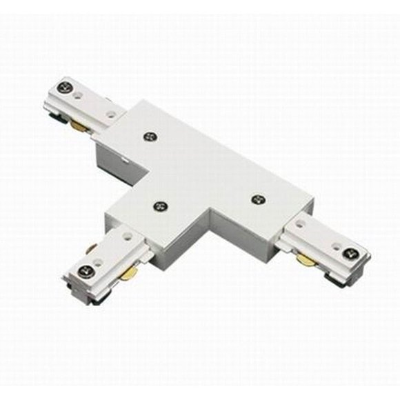 Cal Iluminación Ht2-282-Left-Wh Luz De Carril Lineal Conector T Izquierdo - Blanco