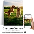 thumbnail image 4 of Custom Canvas Prints with Your photos - Personalized Picture Prints Gifts for Family Home Office Wall Art Decor, 32x16 Inch, 4 of 9