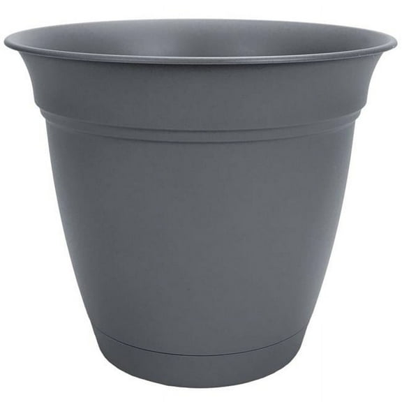 HC HCECA20000A42 20 in. Round Eclipse Planter, Warm Gray