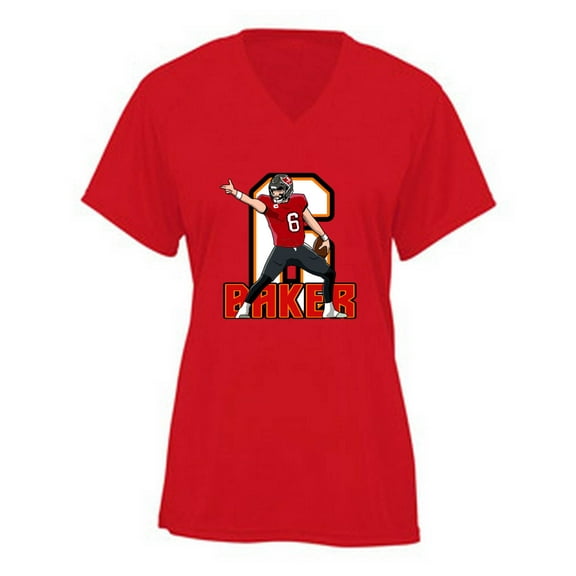 Baker Mayfield TB Tampa Bay LADIES V-NECK Shirt T-Shirt