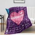 thumbnail image 3 of Granddaughter Gifts, Granddaughter Gifts from Grandma, Graduation Gifts for Granddaughter, to My Granddaughter Blanket 50"X60", Birthday Gifts for Granddaughters, Granddaughter Gift Ideas, 3 of 6