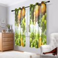 thumbnail image 7 of Harvest Gathering Breathable Sheer Curtains 63x52in Soft Light Filtering, UV Protection and Thermal Insulation, 7 of 7