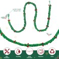 thumbnail image 2 of Hometravel Felt Berry and Pine Rope Swag, Realistic Christmas Garland for Decoration, Window Mantel Door Hanging Display for Decor, Festive Seasonal Accent, 2 of 7