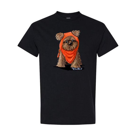 Inktastic Brussels Griffon in Scarf T-Shirt