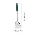 thumbnail image 2 of Stainless Steel Kitchen Utensil Set | Cooking Spoon Shovel Strainer Frying Spatula | Ergonomic Non-Slip Handle | Multifunctional | Durable Easy Clean | 4 Piece | Home Chef, 2 of 2