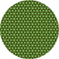 thumbnail image 1 of Ahgly Company Machine Washable Indoor Round Transitional Dark Forest Green Area Rugs, 8' Round, 1 of 7