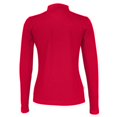 thumbnail image 3 of Cottover - Polo de Pique de Manga Larga para Mujer (Rojo), 3 of 4