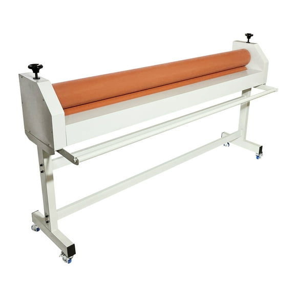 INTBUYING 51In 1300MM Stand Large Soft Rubber Roll Cold Laminating Machine