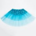 thumbnail image 2 of Zanarzt Toddler Princess Tutu Skirt Girls Tutu Skirts Toddler Tutu Skirt Tulle Dance Skirts Girls Birthday Clothes Blue,2-8 Years, 2 of 4