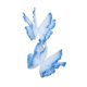 thumbnail image 4 of 2 piezas decoraciones artificiales de mariposa suministros de mariposa artificial para fiestas creativas decorativas para la casa de la casa de la boda azul, 4 of 8