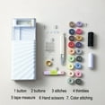 thumbnail image 3 of Sewing Kit  Portable Sewing Kit for Adults  Plastic Sewing Box Needle，Black, 3 of 6