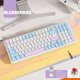 thumbnail image 1 of Teclado para juegos K96 Teclado silencioso compatible con Bluetooth de 100 teclas (Blueberry), 1 of 5