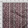 thumbnail image 3 of oneOone Cotton Poplin Dark Rose Brown Fabric Aaian Batik Sewing Material Print Fabric By The Yard 56 Inch Wide, 3 of 4