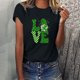 thumbnail image 1 of Puntoco blusas sueltas casuales con estampado interesante y cuello redondo para mujer Puntoco Puntoco-4651, 1 of 6