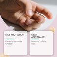 thumbnail image 5 of 2ml Cuticle Pusher & Oil Pen Precise Nails Care Oil Sealed Storage for Everyday Nails Health Maintenance Nail Care Oil Pen(light pink*1), 5 of 9