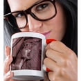 thumbnail image 2 of 3dRose, squirrel climbing tree reddish, 15oz Two-Tone Red Mug, 2 of 7