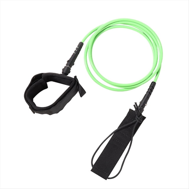 Cuerda de Pierna Recta para Surf de 6 mm/1,8 M, Accesorio para Tabla de Paddle Surf con Cuerda de Tracción Elástica de TPU para Esquí Acuático.