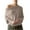 Beige, variant on Tbopshirt Womens Sweaters,Fall Sweaters for Women One Shoulder Loose Long Sleeved Knitted Cowl Neck Sweater