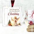 thumbnail image 4 of Christmas Cash Holder Ornament, 3.14 inch Acrylic Money Holding Tag, Xmas Tree Hanging Pendant, Holiday Cash Gift Holder, Festive Christmas Tree Accessory, Winter Seasonal Hanging Decoration, 4 of 6